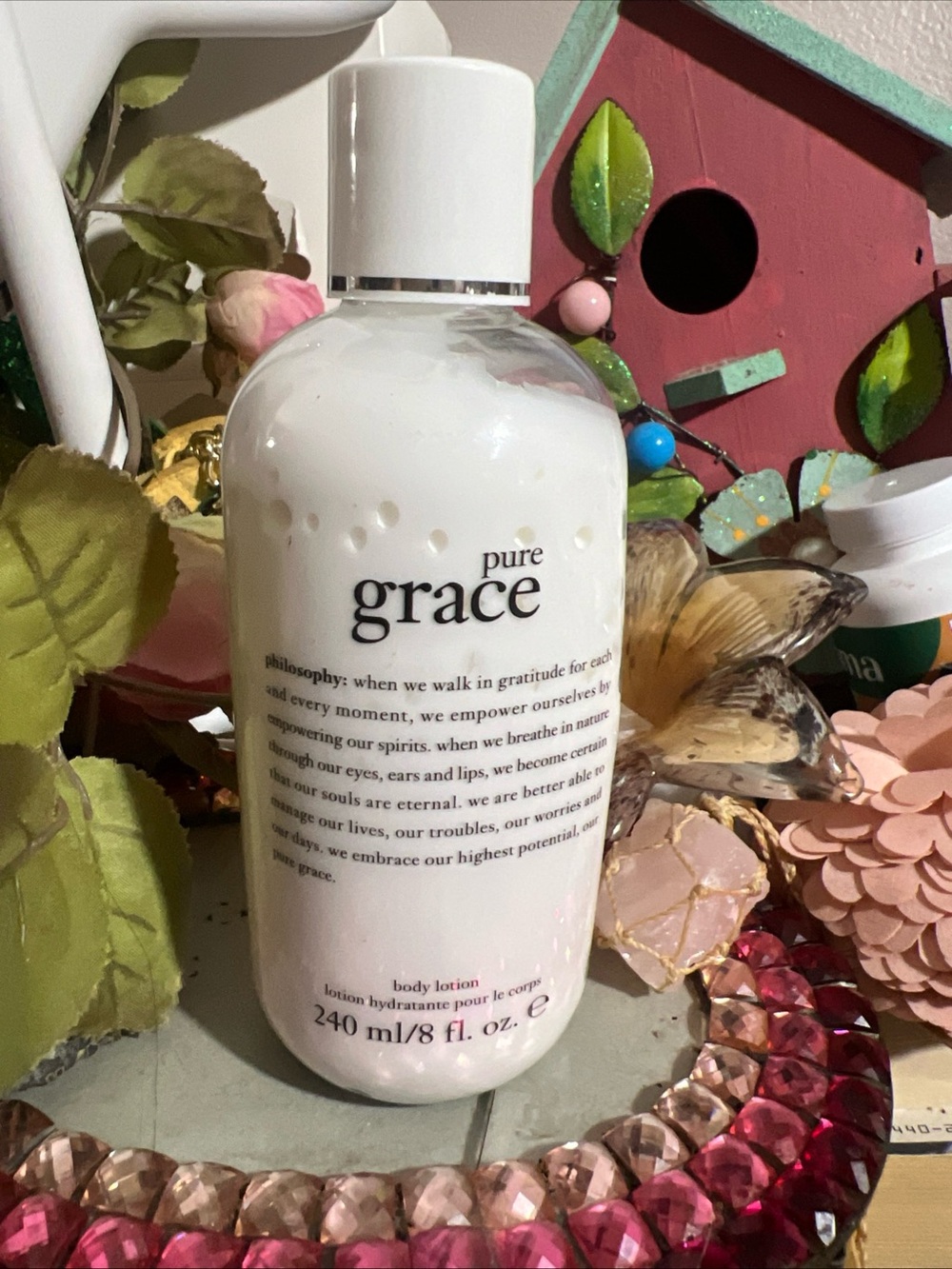 SEALED Philosophy Pure Grace Body Lotion moisturizer - 8 Fl. Oz - Picture 4 of 7